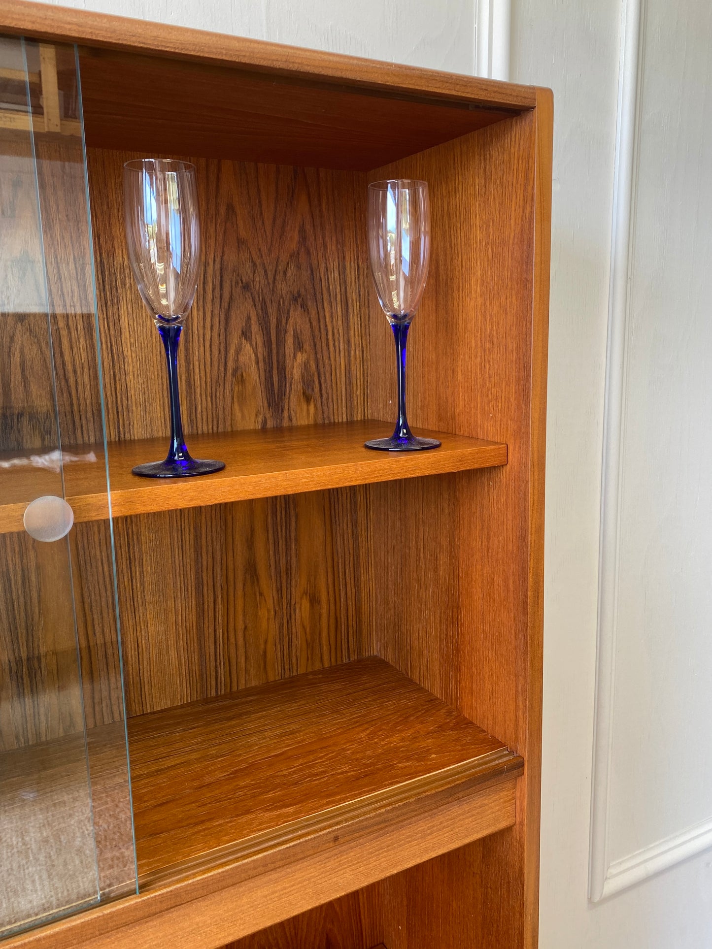 GPlan Cabinet with Sliding Glass Doors