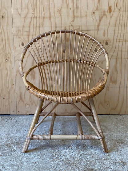 Vintage Bamboo Chair