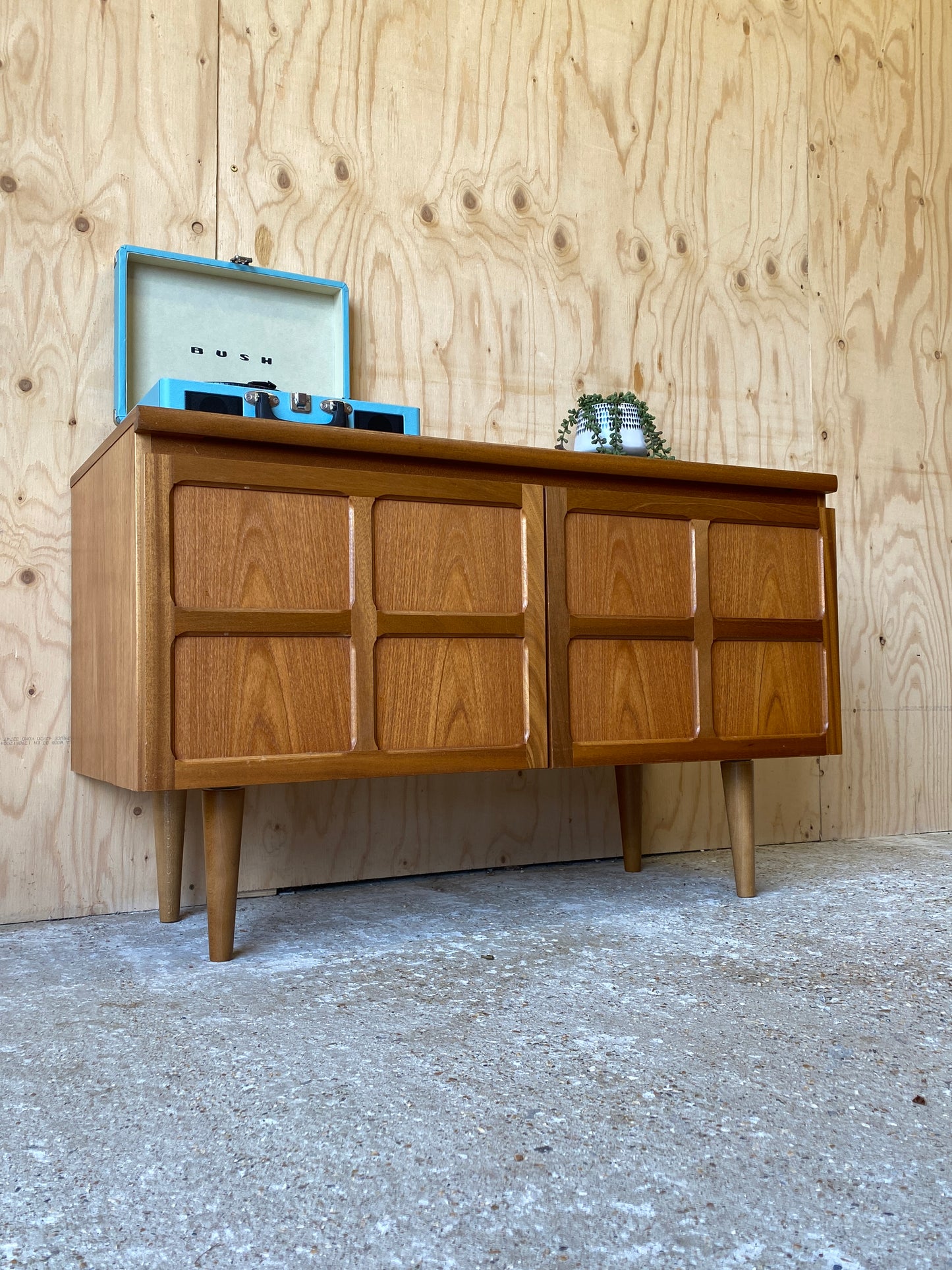 Mid Century Vintage Sideboard by British makers Nathan