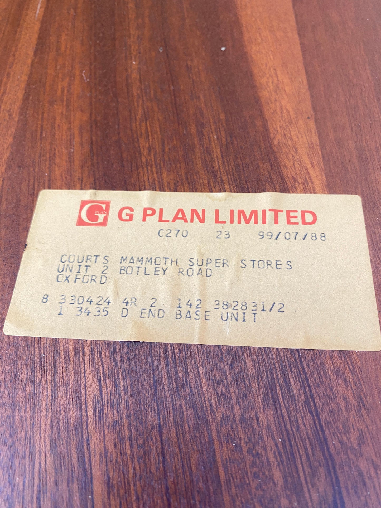GPlan Fresco Corner Unit