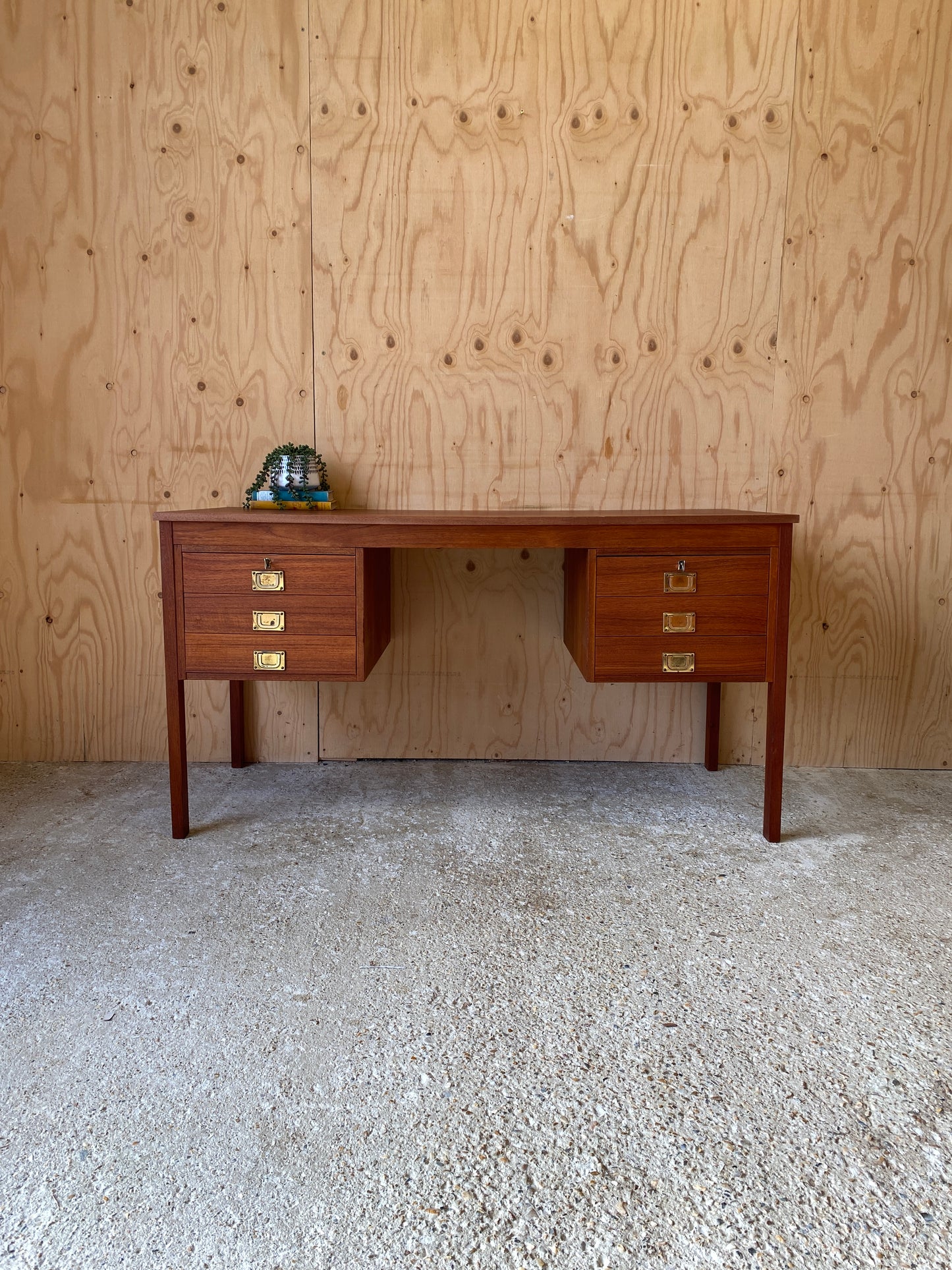 Vintage Executive Desk