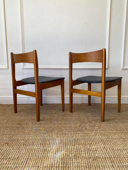 Vintage Pair of Dining Chairs