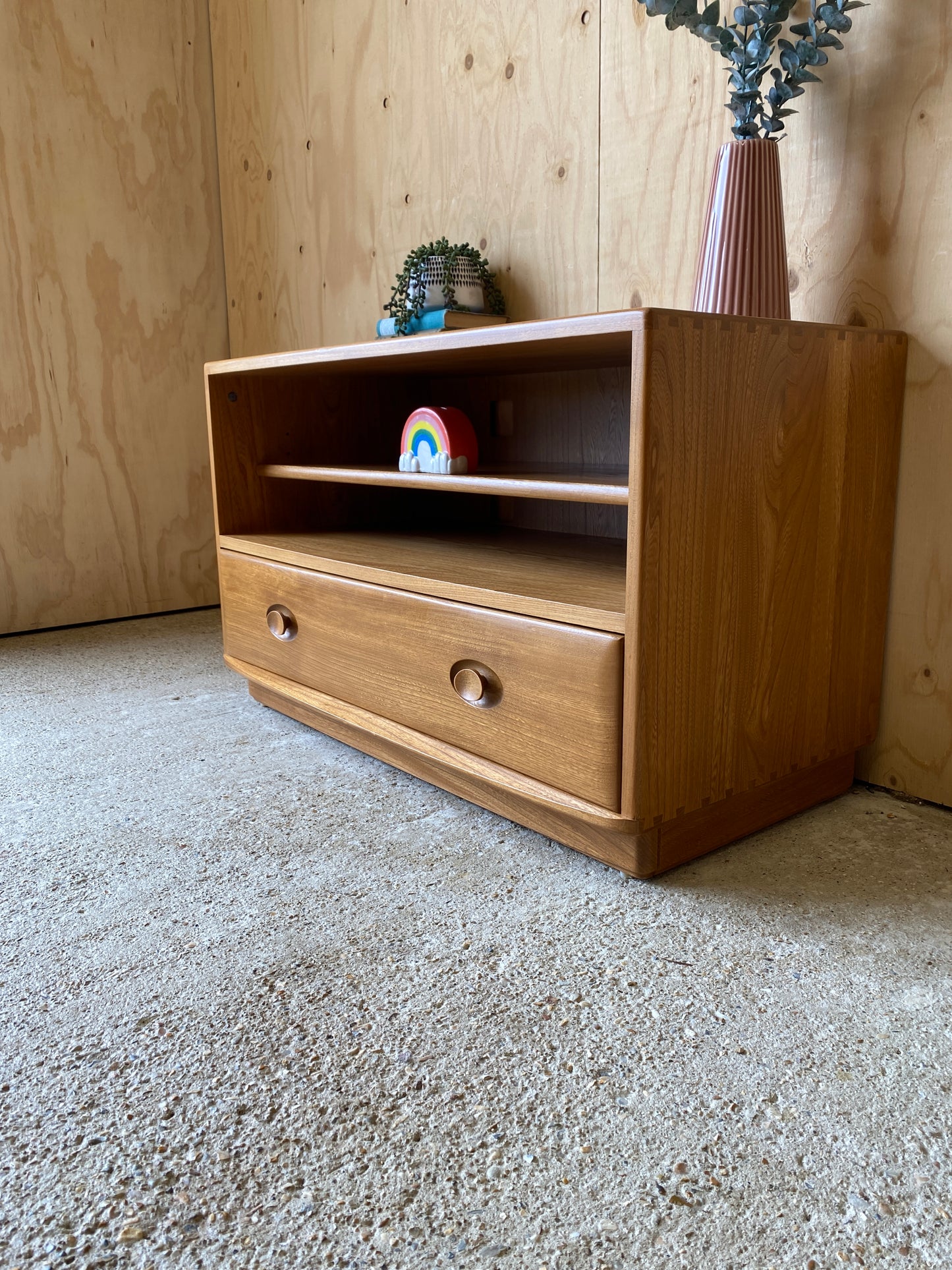 Retro Ercol TV Stand