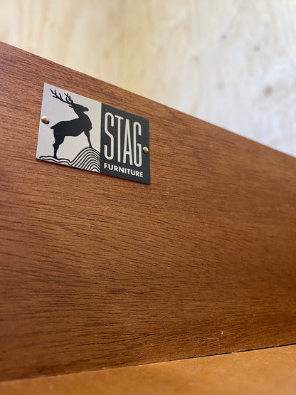 Vintage Stag Bedside Table