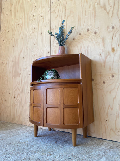 Retro Mid Century Drinks Cabinet by British Makers Nathan