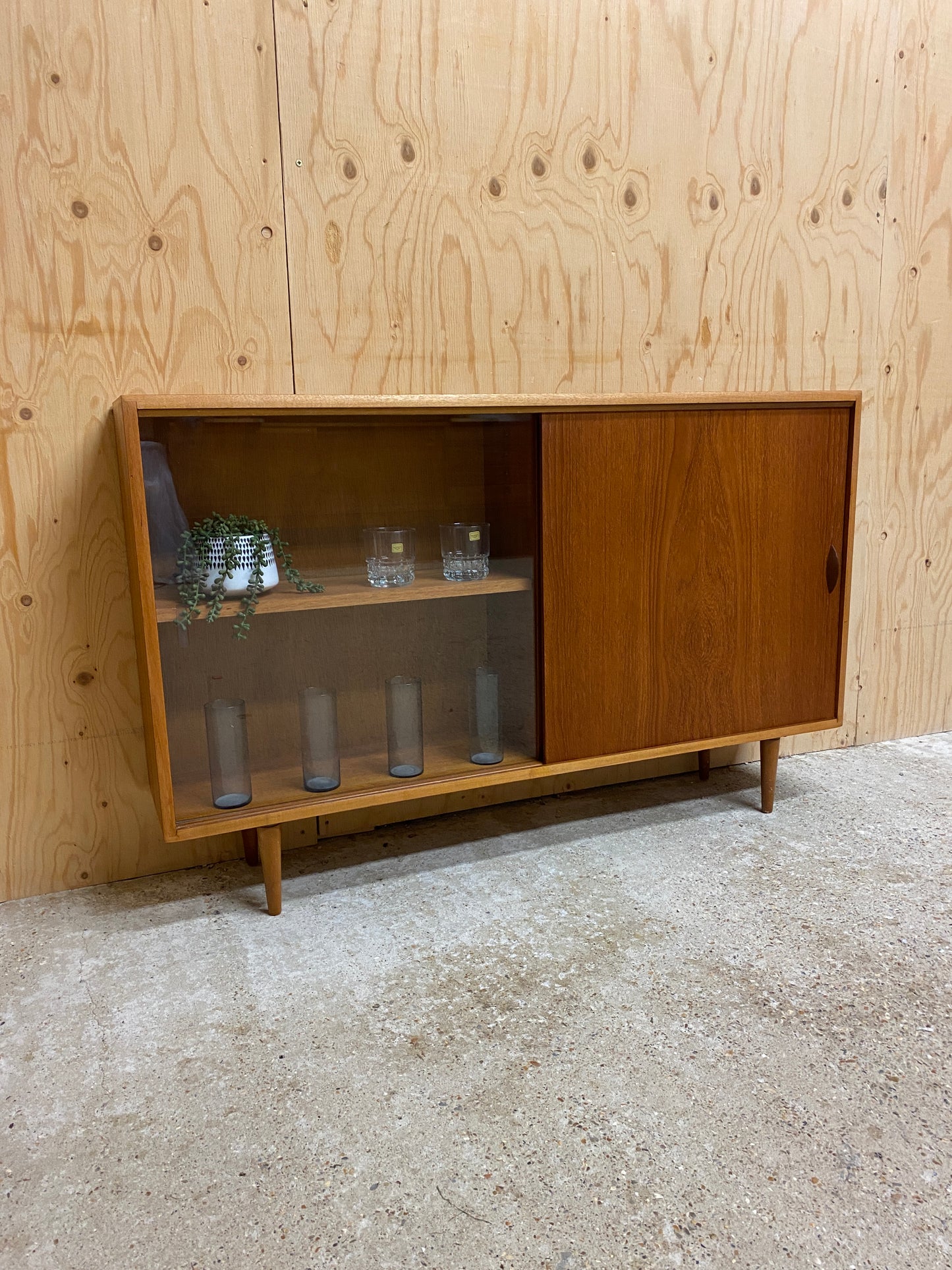 Vintage Glazed Sideboard by Herbert E Gibbs