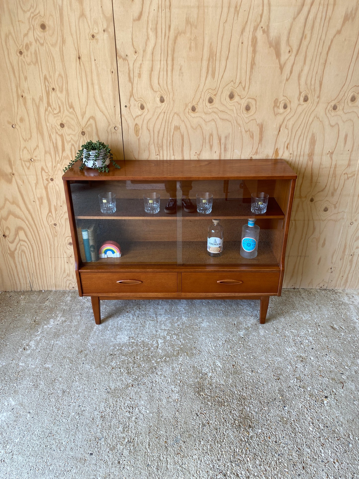 Retro Vintage Mid Century Cabinet by British makers Jentique