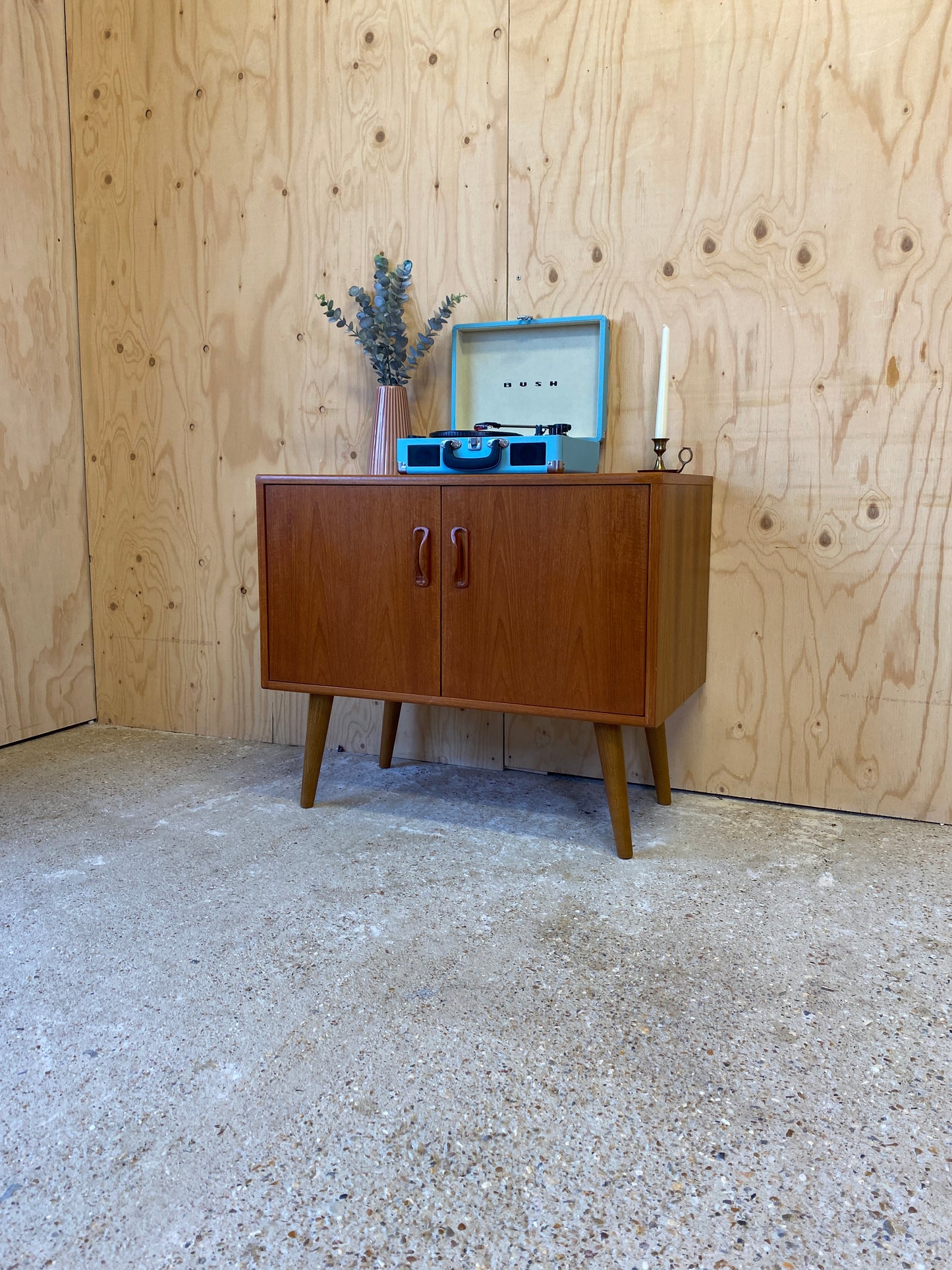 Mid Century Retro Vintage GPlan Fresco Sideboard on Wooden Tapered Legs