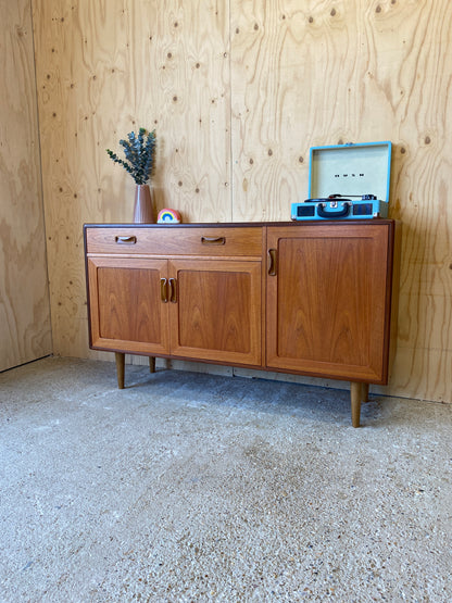 Retro Vintage Mid Century GPlan Fresco Sideboard on Wooden Tapered Legs