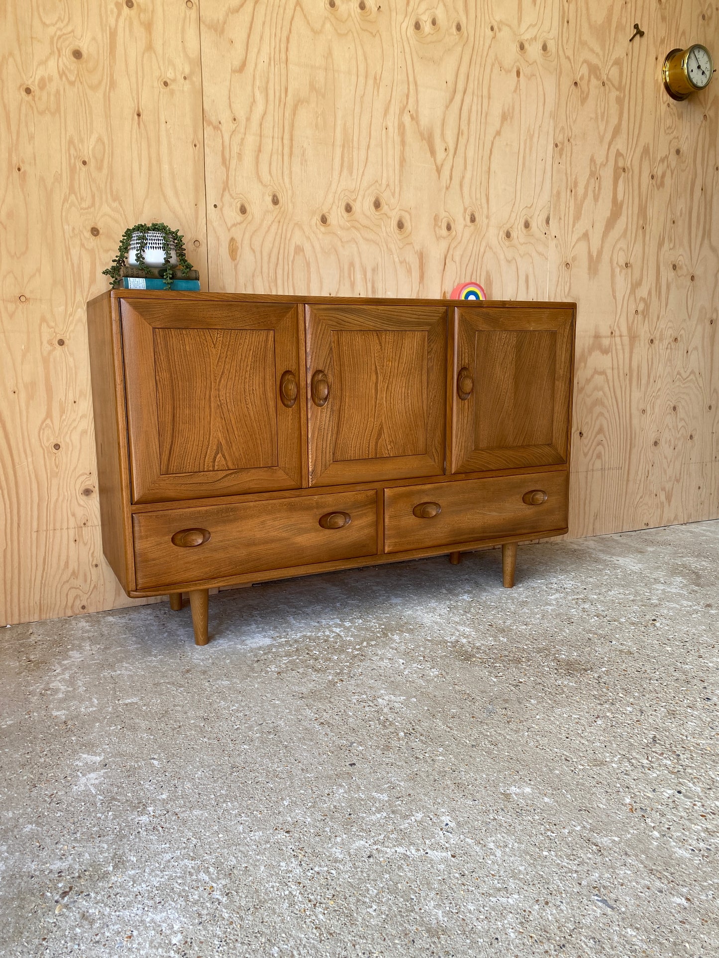 Vintage Mid Century Sideboard by British makers Ercol