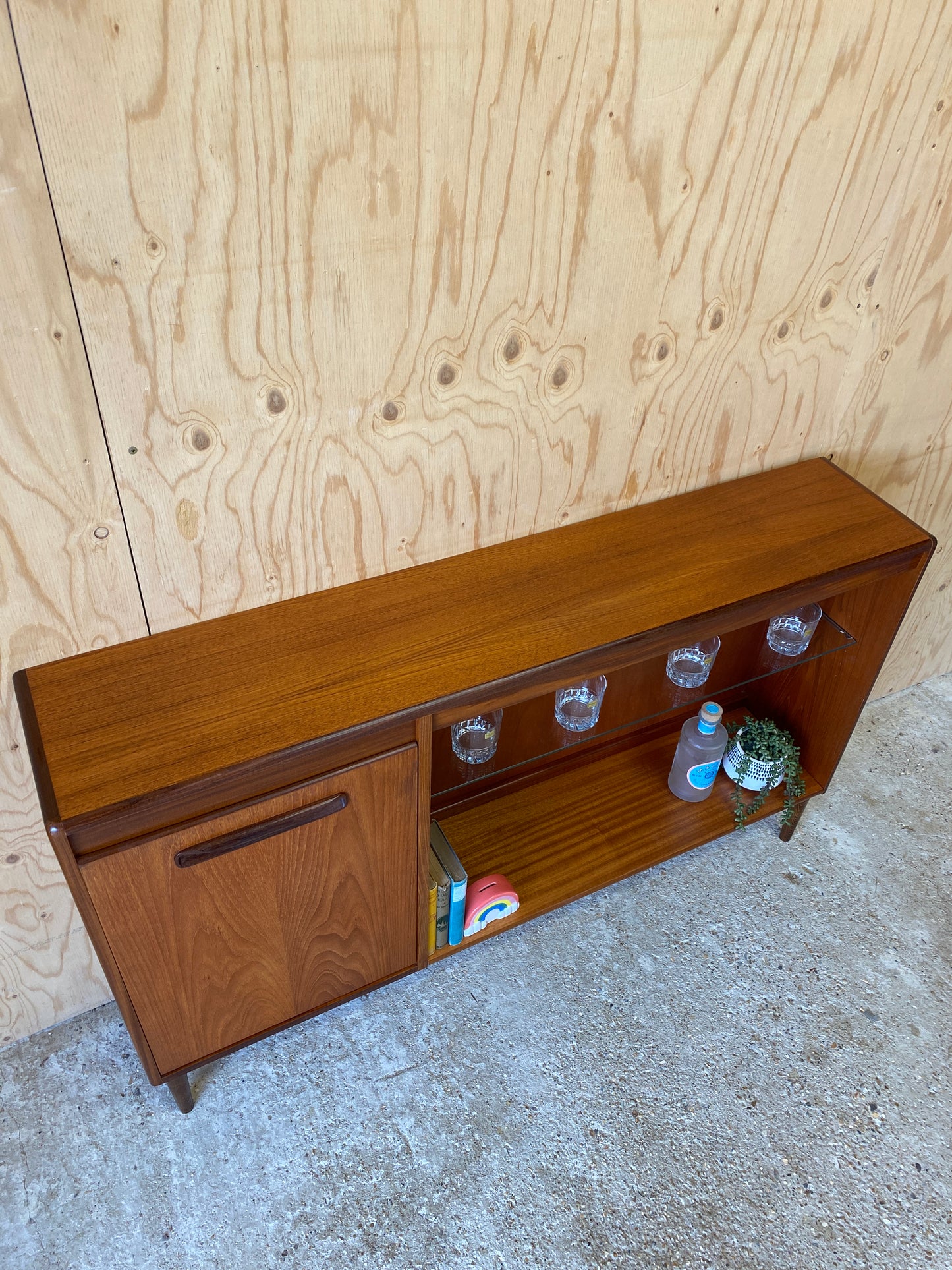 Retro GPlan Fresco Drinks Cabinet