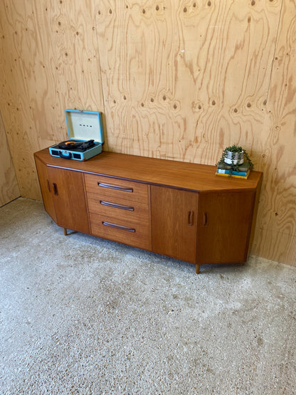 Vintage GPlan Hex Sideboard