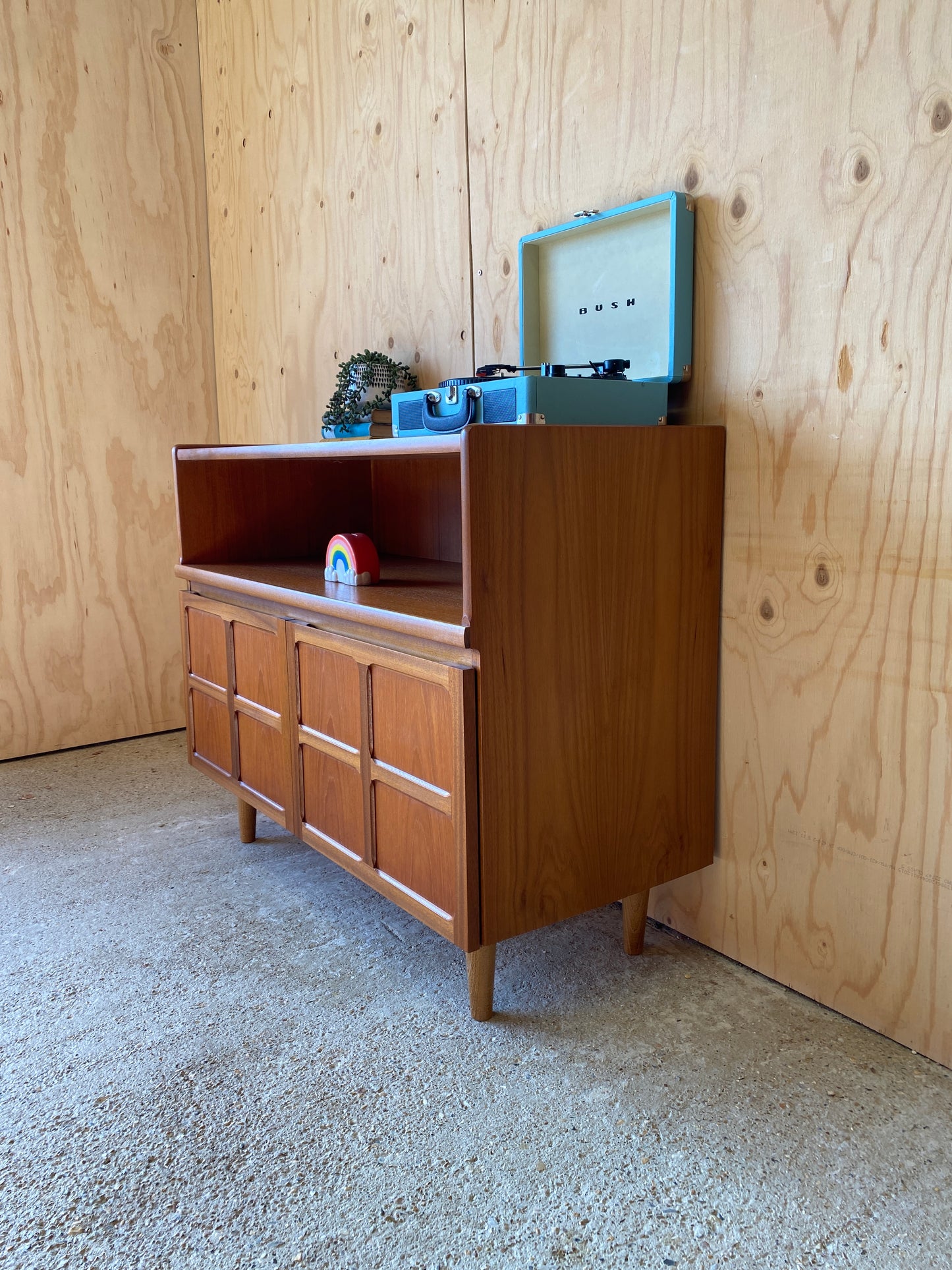 Retro Mid Century Vintage Sideboard by British makers Nathan Furniture