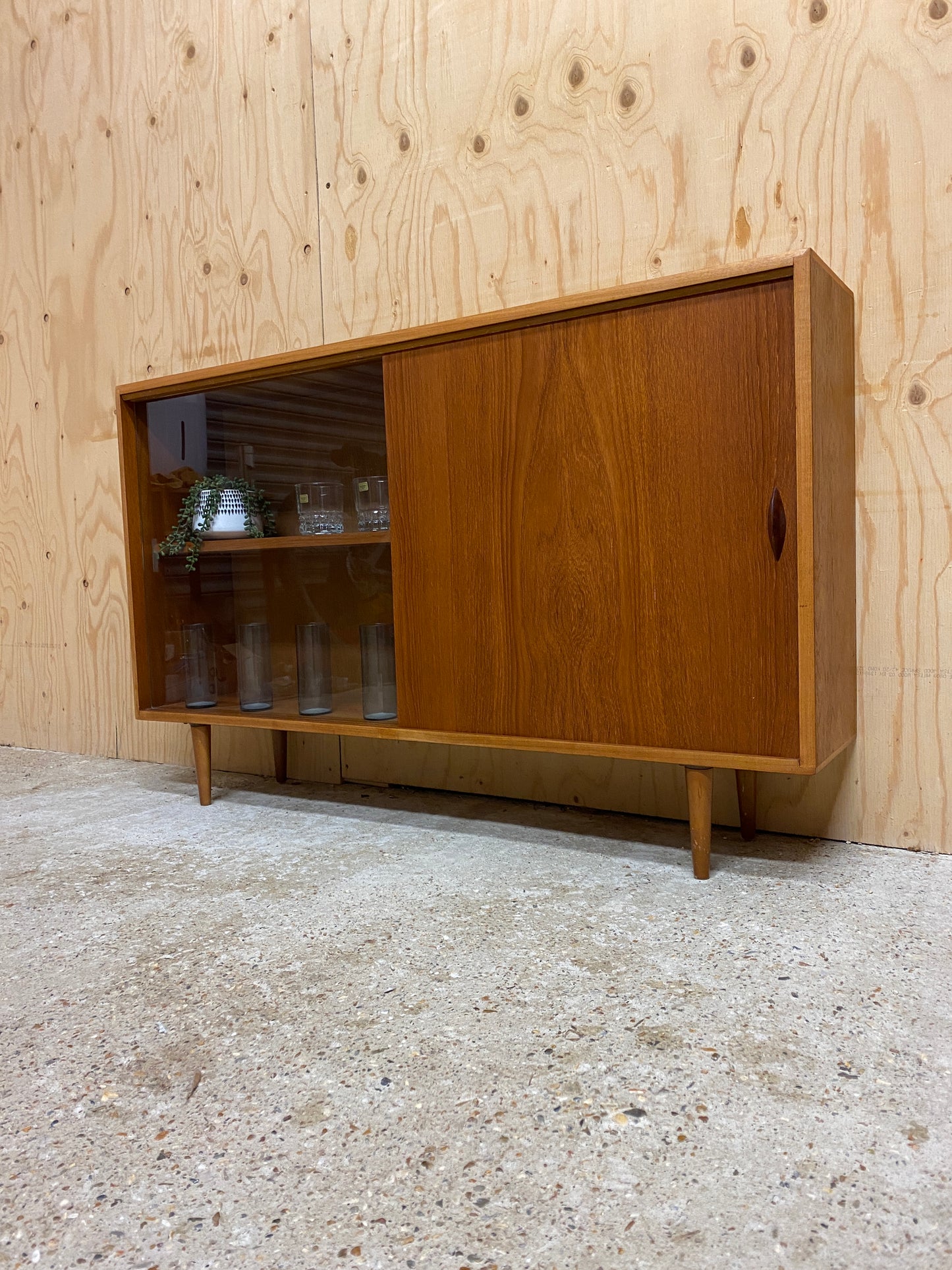 Vintage Glazed Sideboard by Herbert E Gibbs