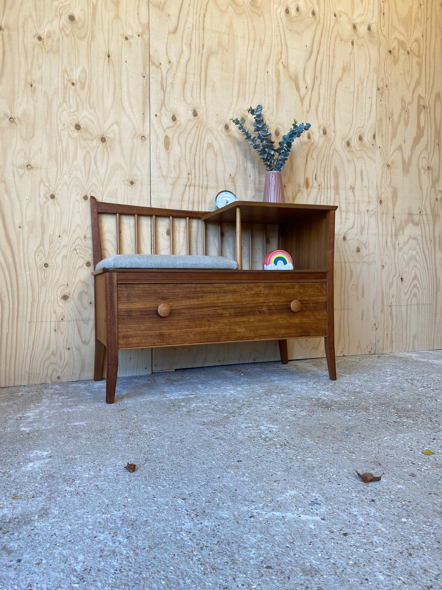 Retro Vintage Telephone Seat by British makers Chippy Heath