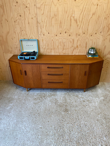 Vintage GPlan Hex Sideboard