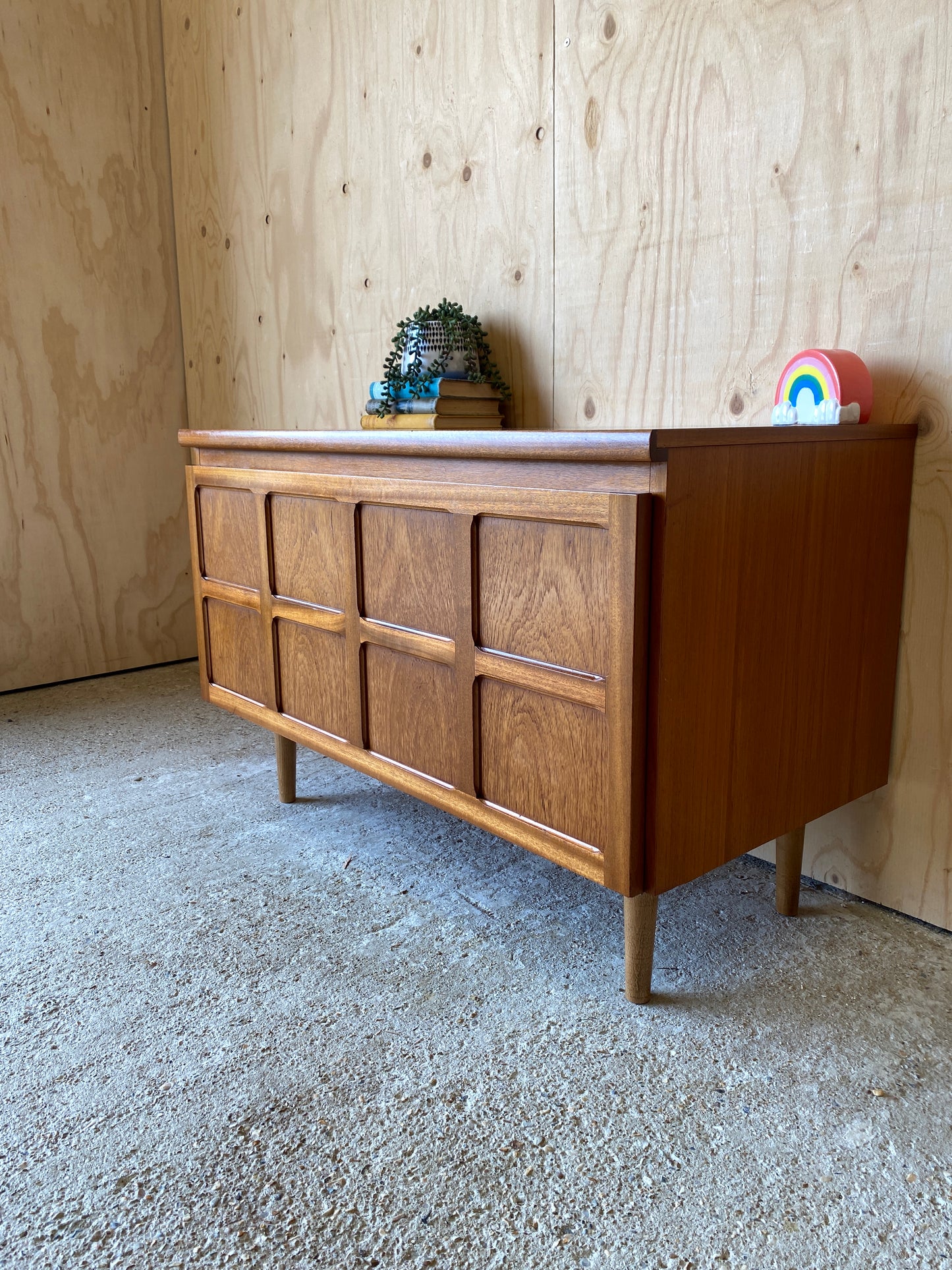 Vintage Mid Century Sideboard by British makers Nathan Furniture