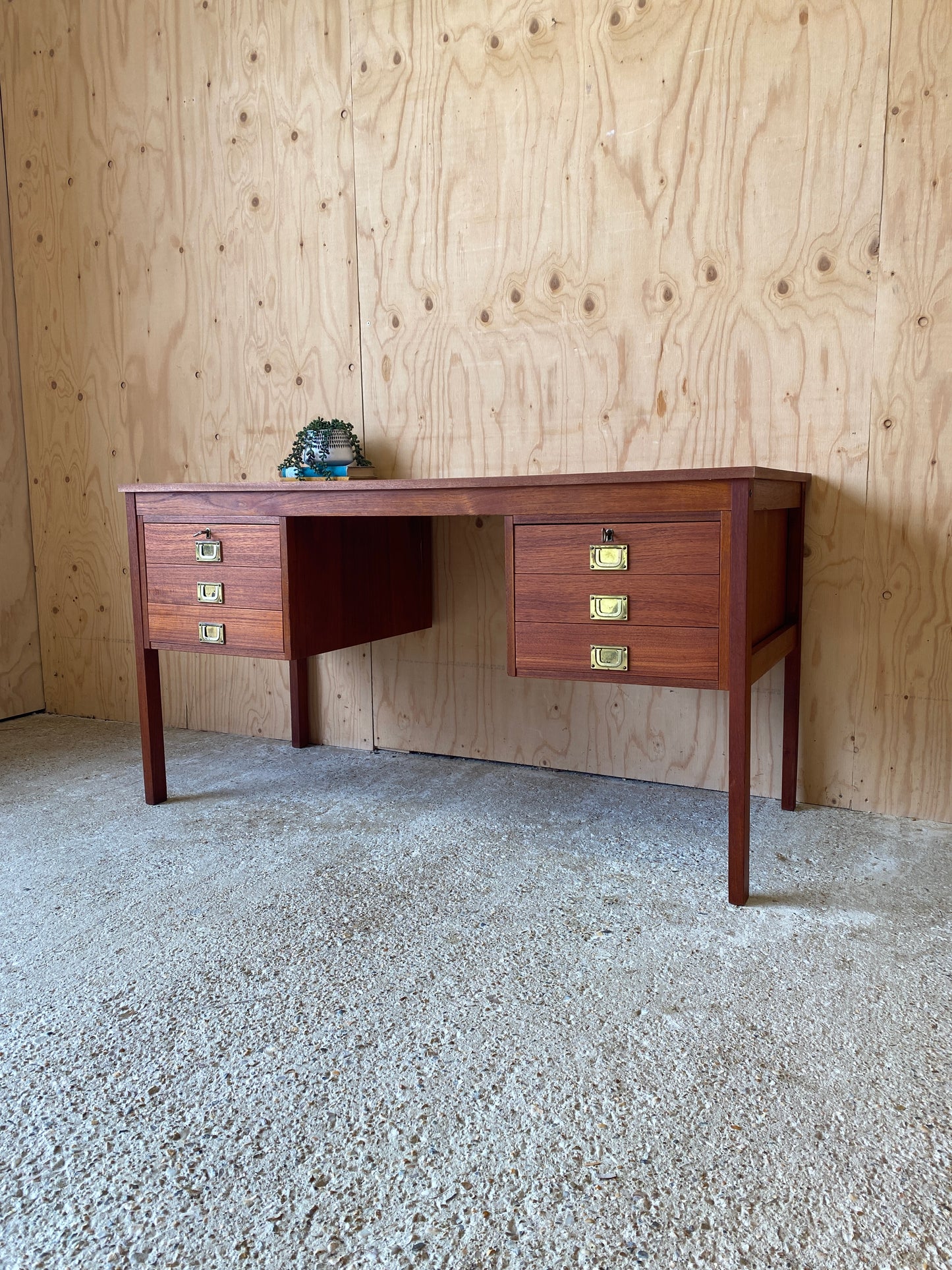 Vintage Executive Desk