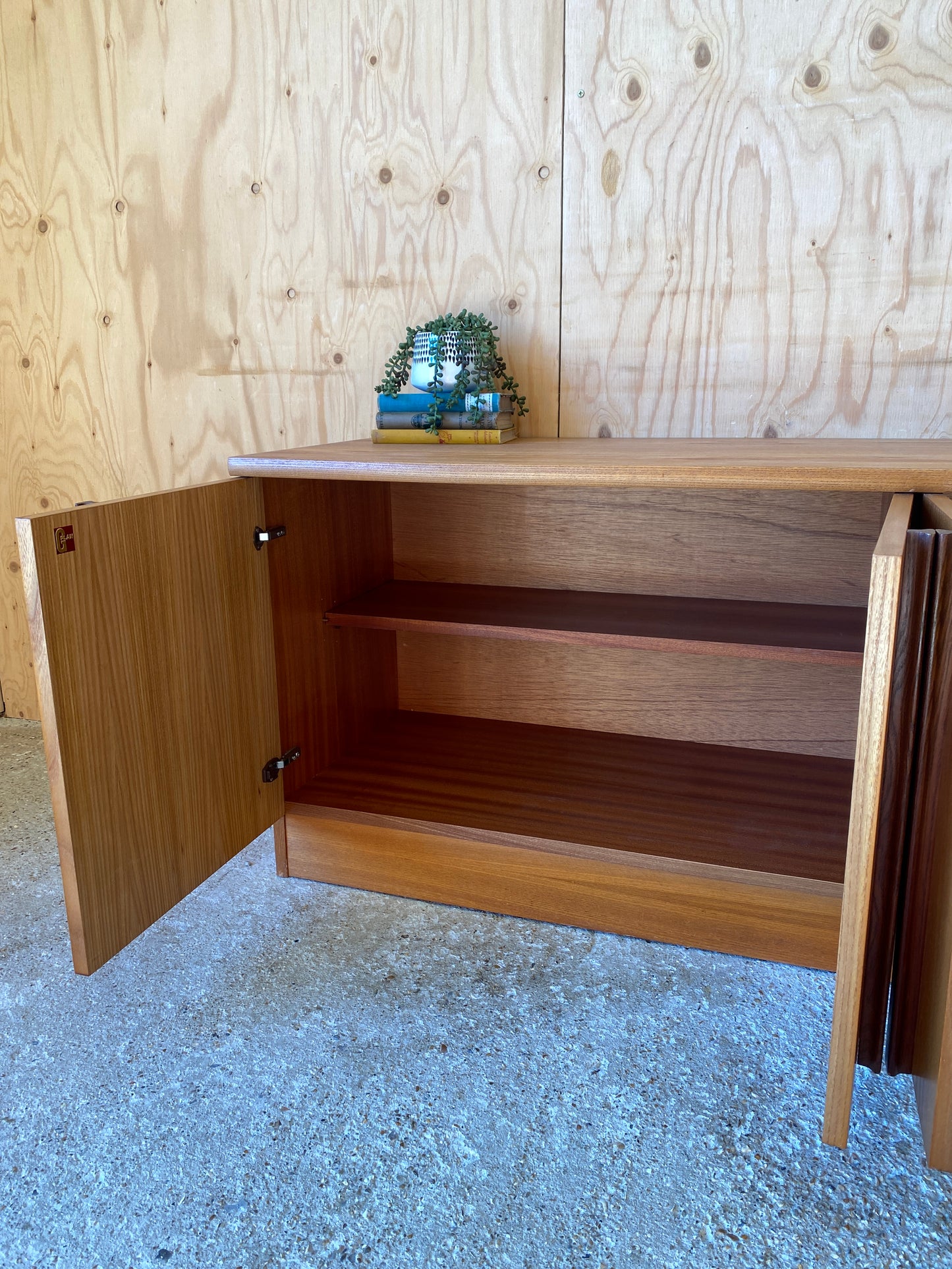 Vintage GPlan Harvester Sideboard