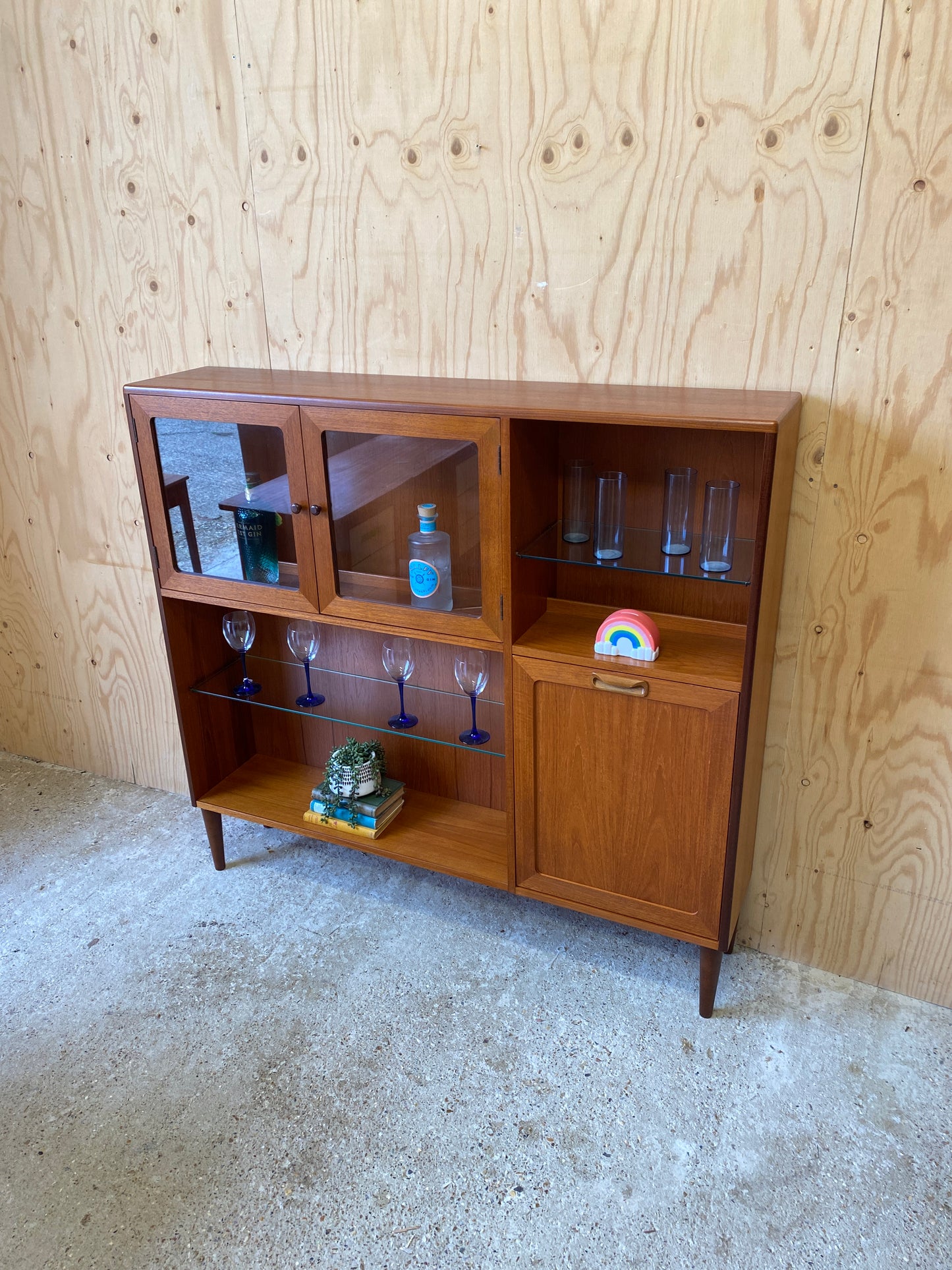 Vintage GPlan Fresco Drinks Cabinet