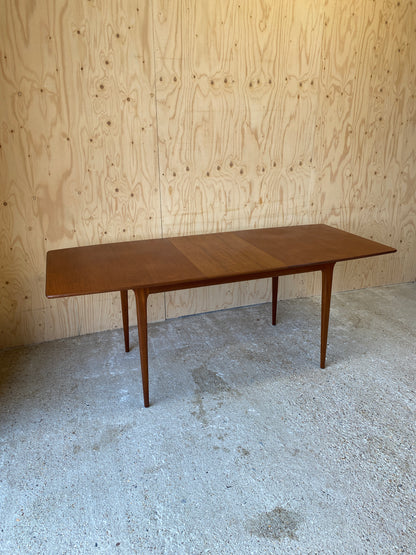 Vintage Mid Century Extending Dining Table by British makers Mcintosh