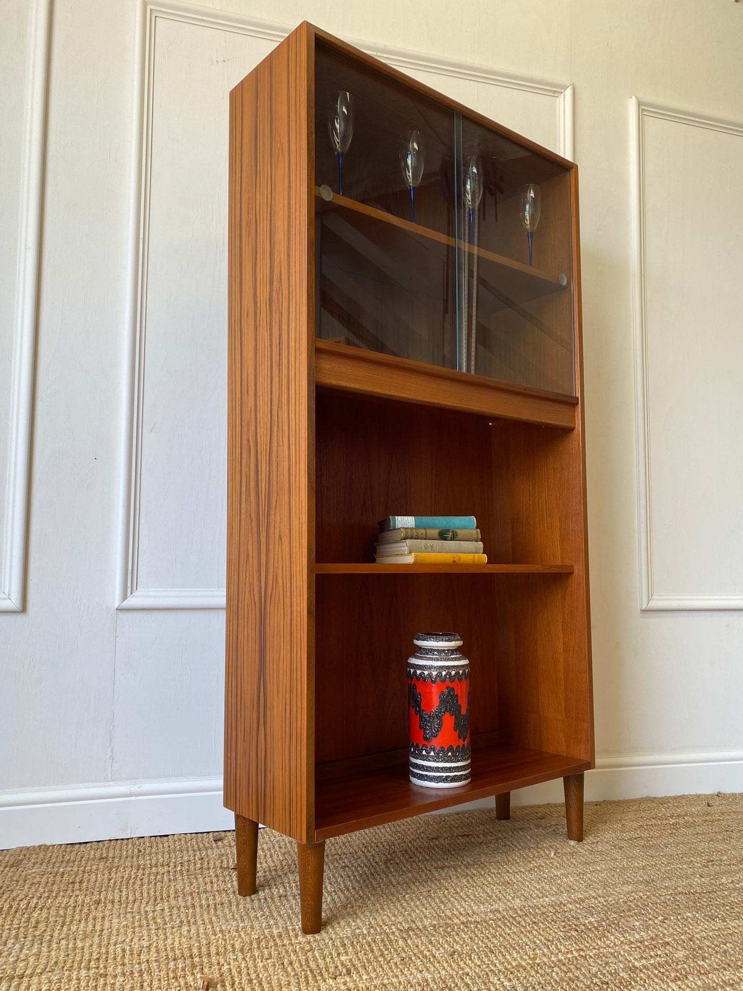 GPlan Cabinet with Sliding Glass Doors
