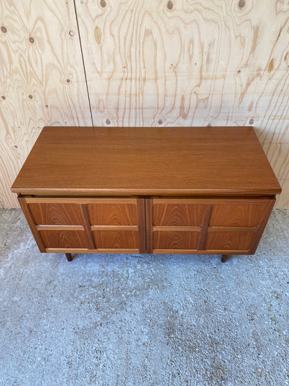 Retro Vintage Mid Century Sideboard by British makers Nathan Furniture