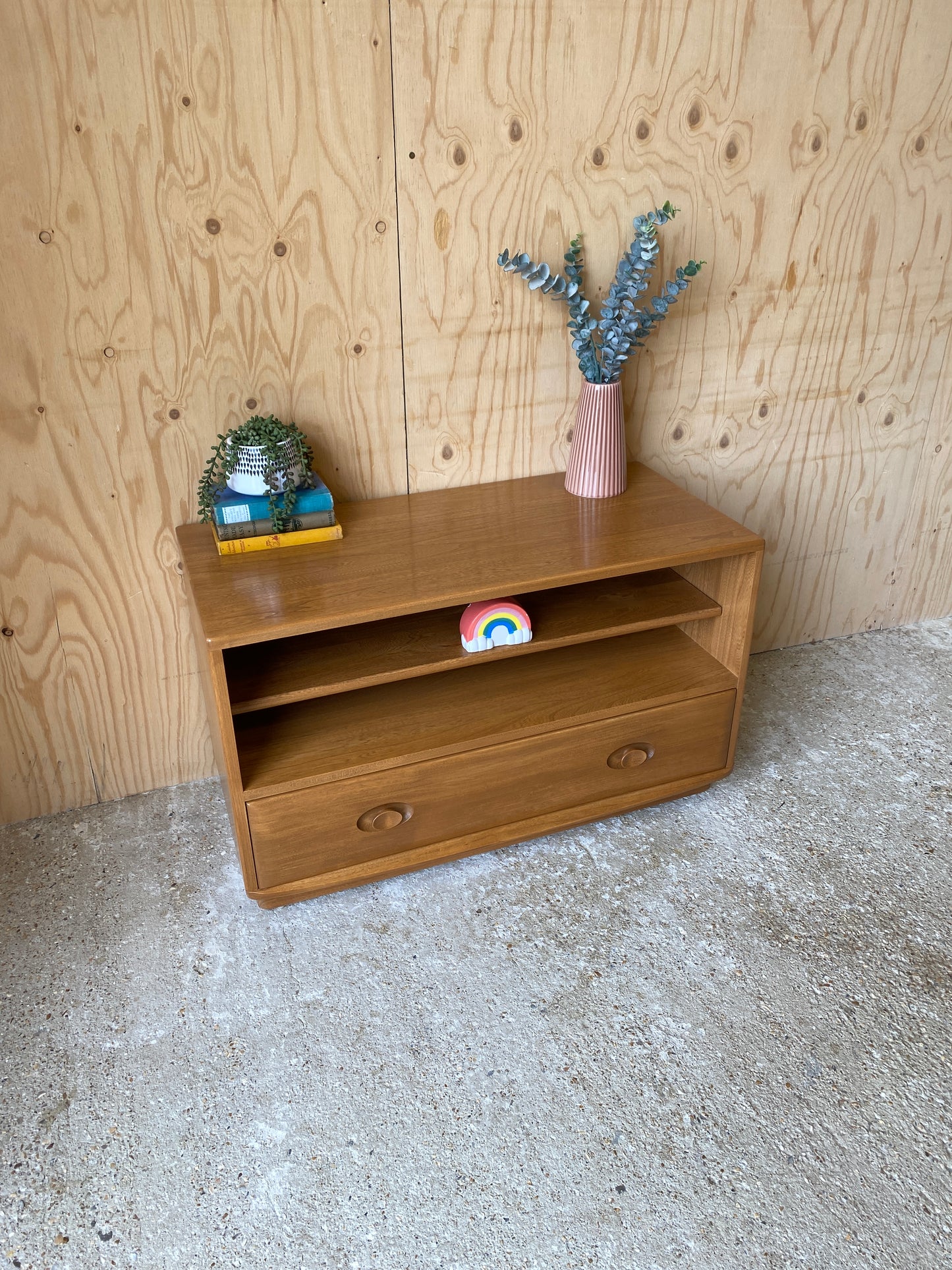 Retro Ercol TV Stand