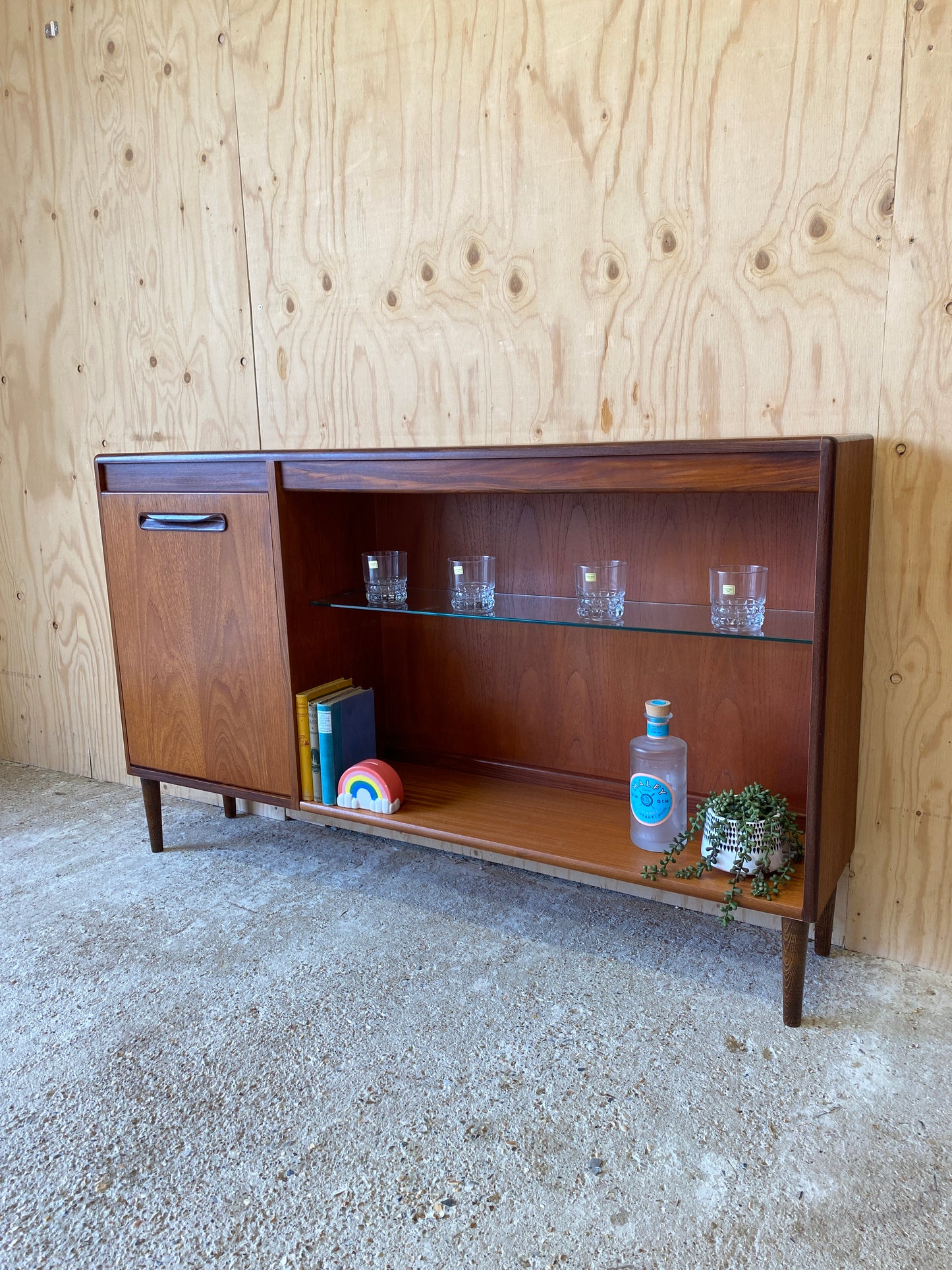 Retro GPlan Fresco Drinks Cabinet