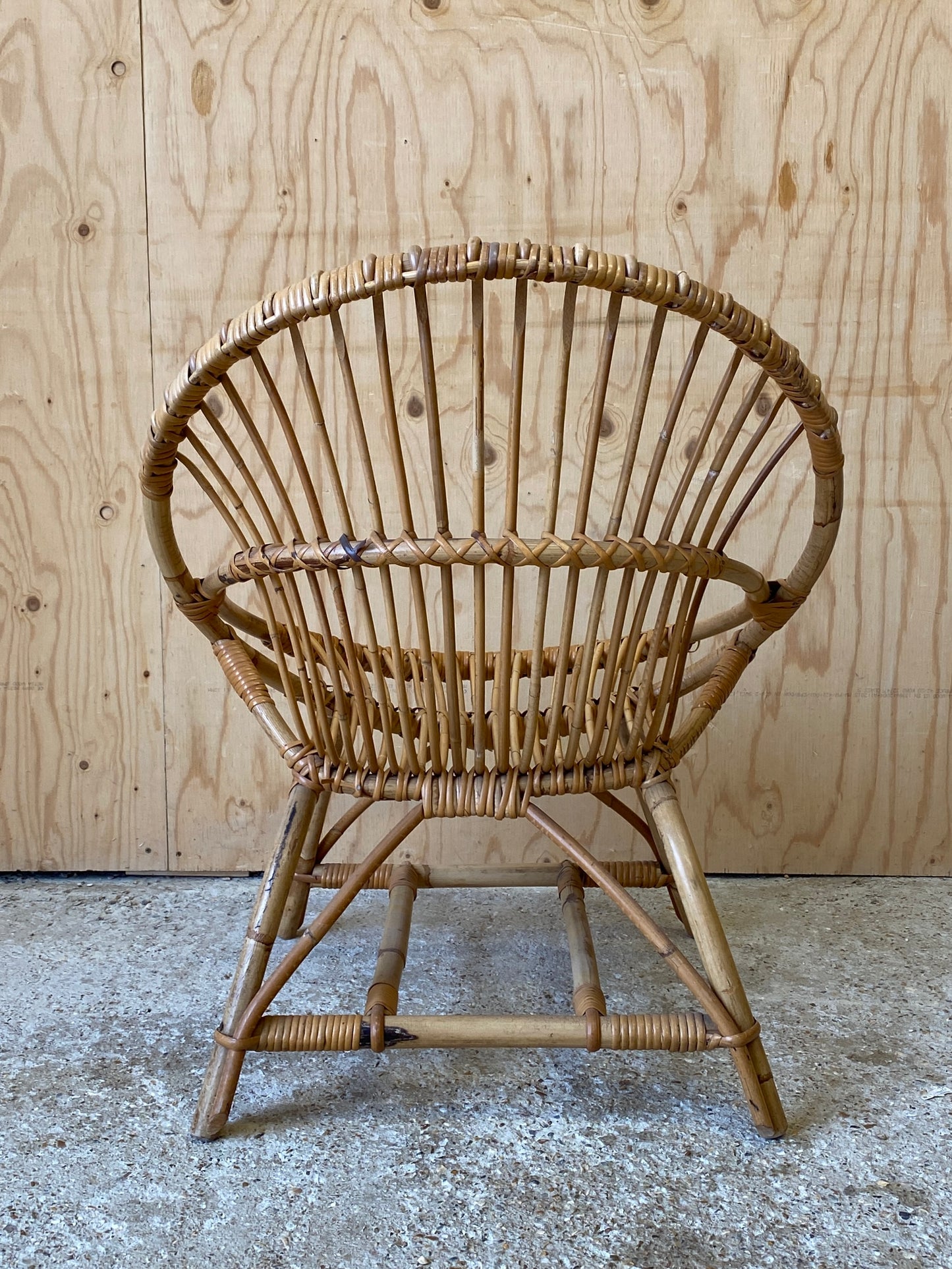 Vintage Bamboo Chair