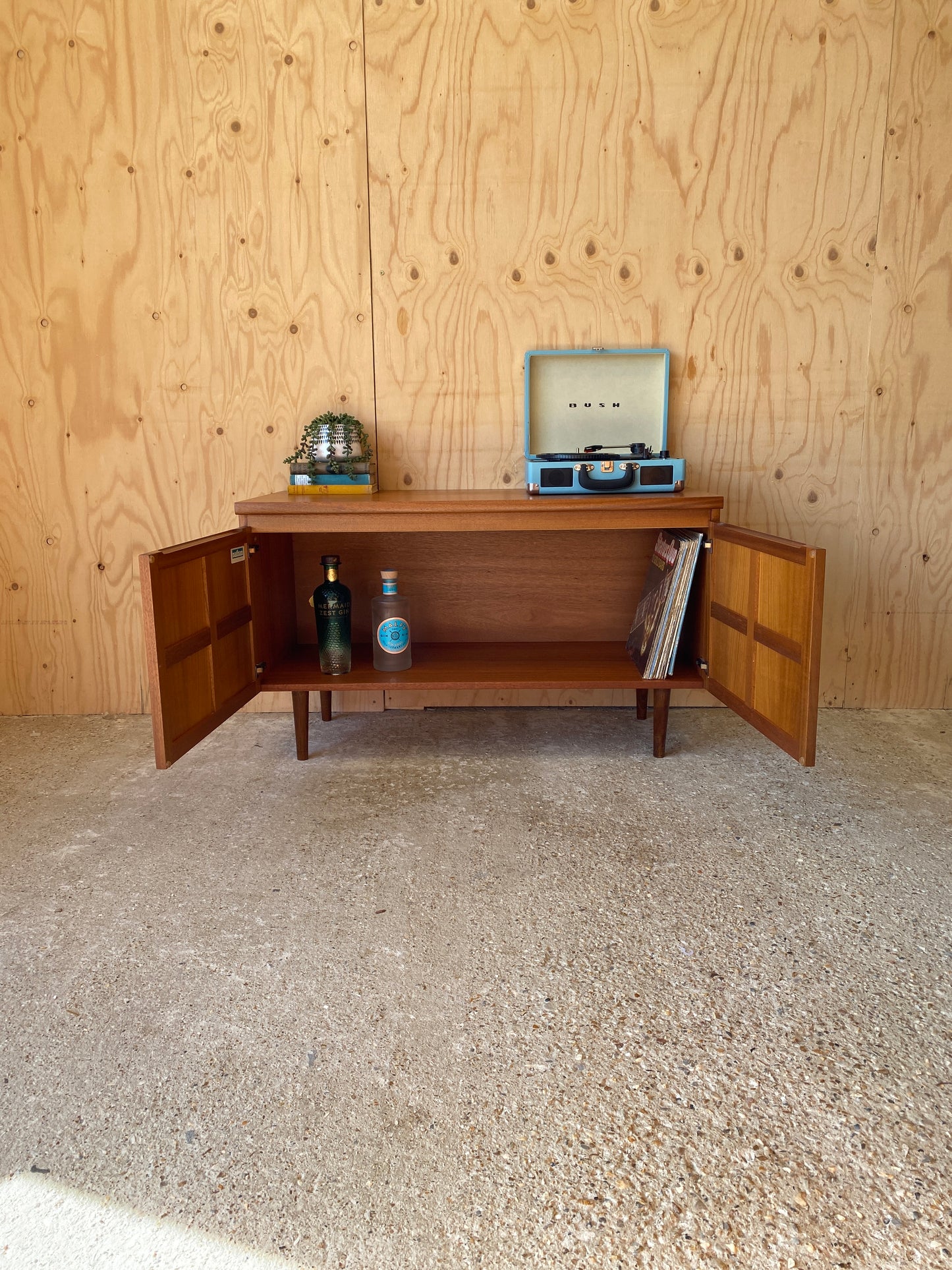 Retro Vintage Mid Century Sideboard by British makers Nathan Furniture