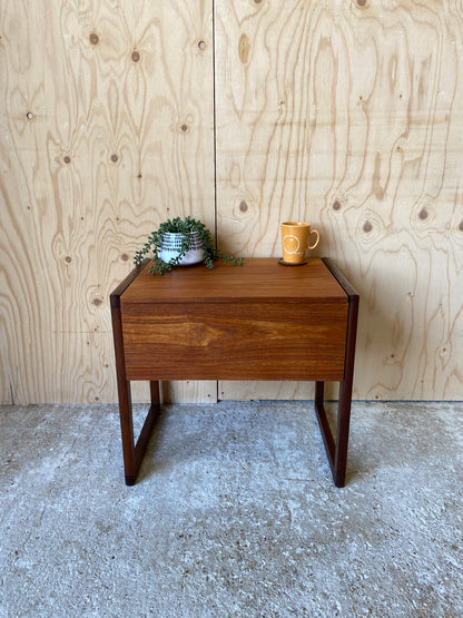 Vintage Mid Century Sewing Box