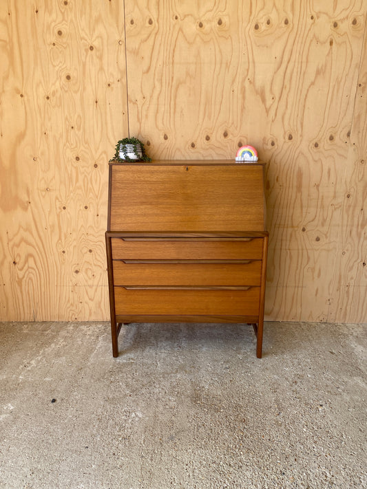 Mid Century Vintage Danish Style Bureau