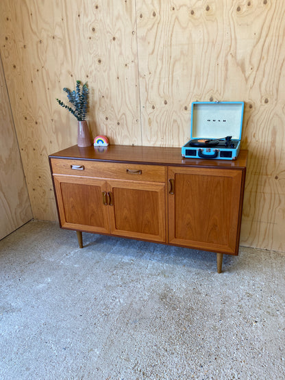 Retro Vintage Mid Century GPlan Fresco Sideboard on Wooden Tapered Legs