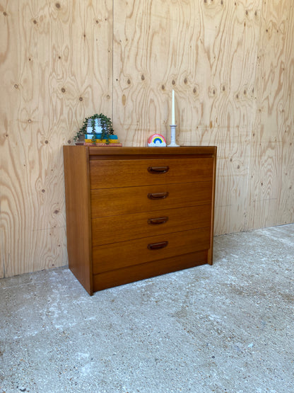 Vintage Chest of Drawers by British makers William Lawrence of Nottingham