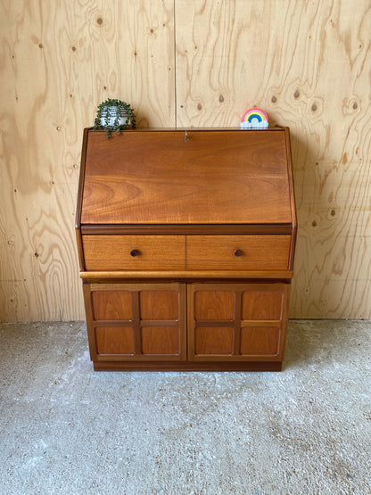 Retro Vintage Mid Century Bureau by British makers Nathan