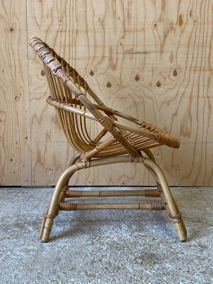 Vintage Bamboo Chair