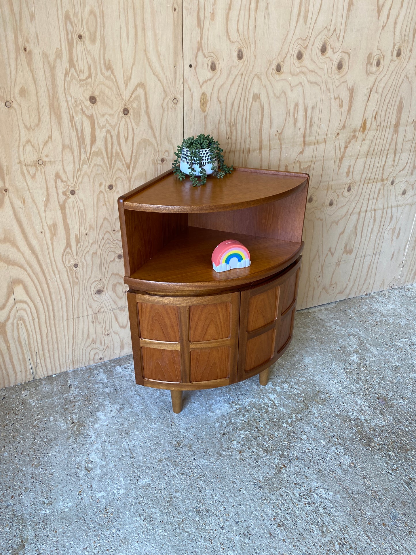 Retro Vintage Mid Century Cabinet by British makers Nathan Furniture