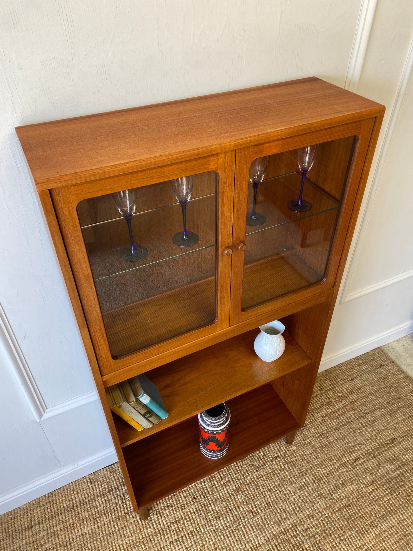 GPlan Fresco Cabinet with Glass Doors