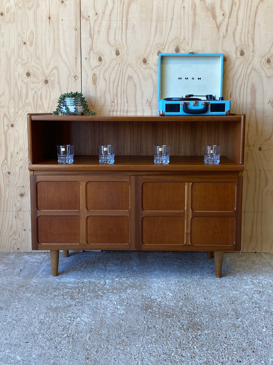 Retro Vintage Mid Century Sideboard by British makers Nathan Furniture