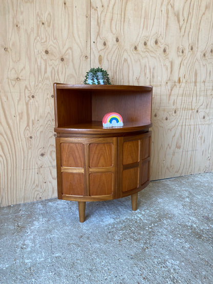Retro Vintage Mid Century Cabinet by British makers Nathan Furniture