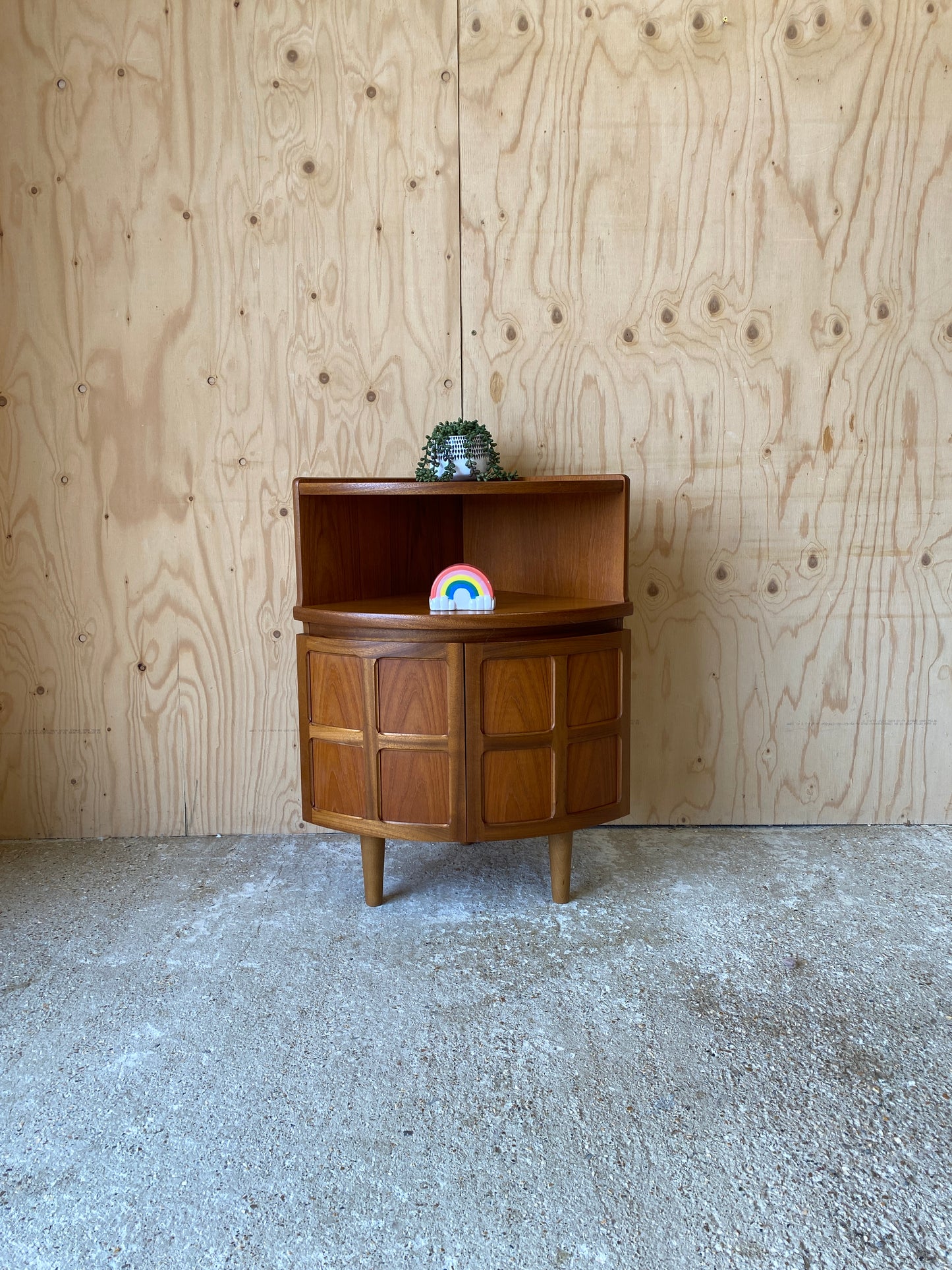 Retro Vintage Mid Century Cabinet by British makers Nathan Furniture