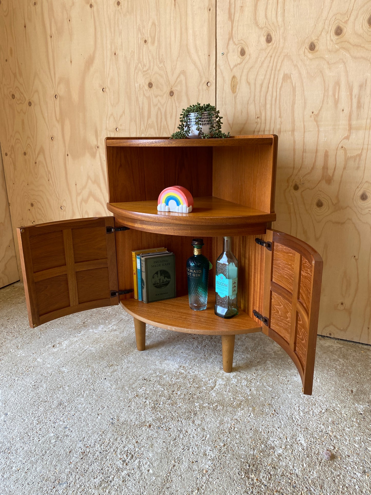 Retro Vintage Mid Century Cabinet by British makers Nathan Furniture