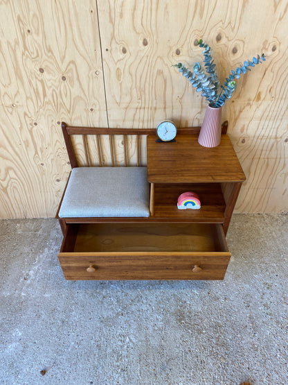 Retro Vintage Telephone Seat by British makers Chippy Heath