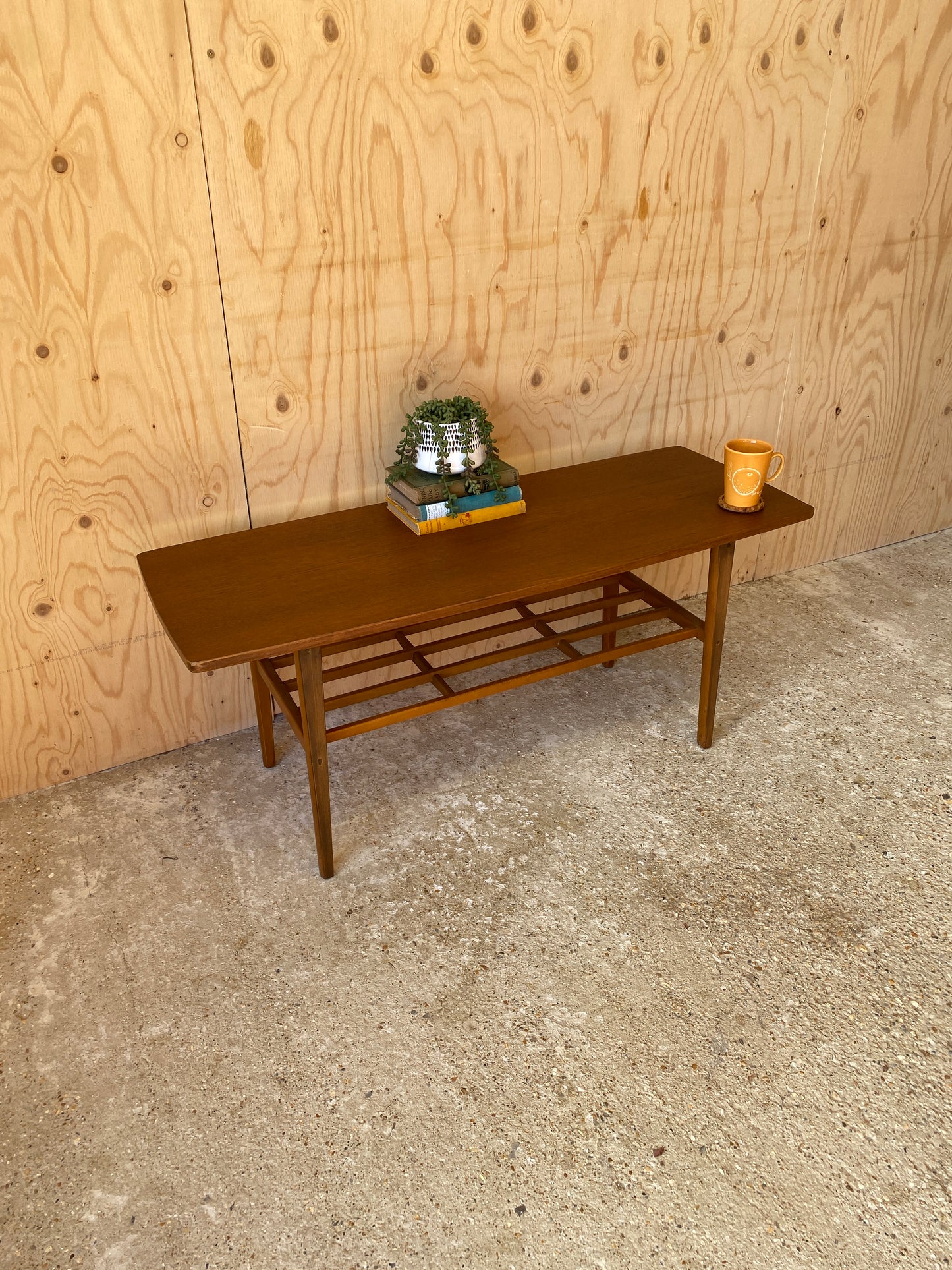 Retro Mid Century Coffee Table by British makers Nathan Furniture