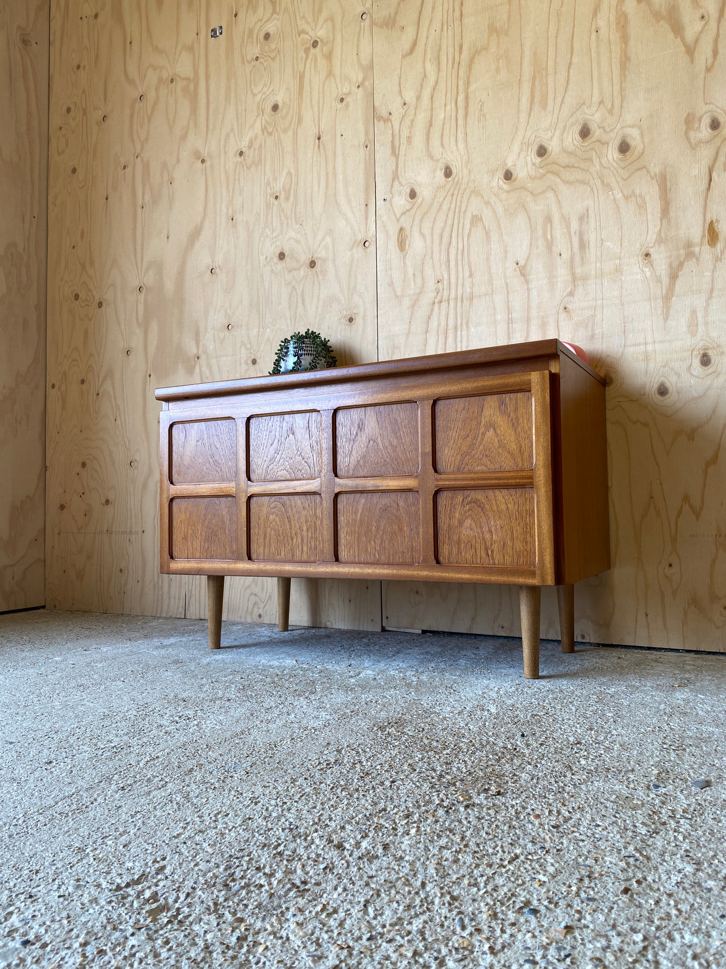 Vintage Mid Century Sideboard by British makers Nathan Furniture