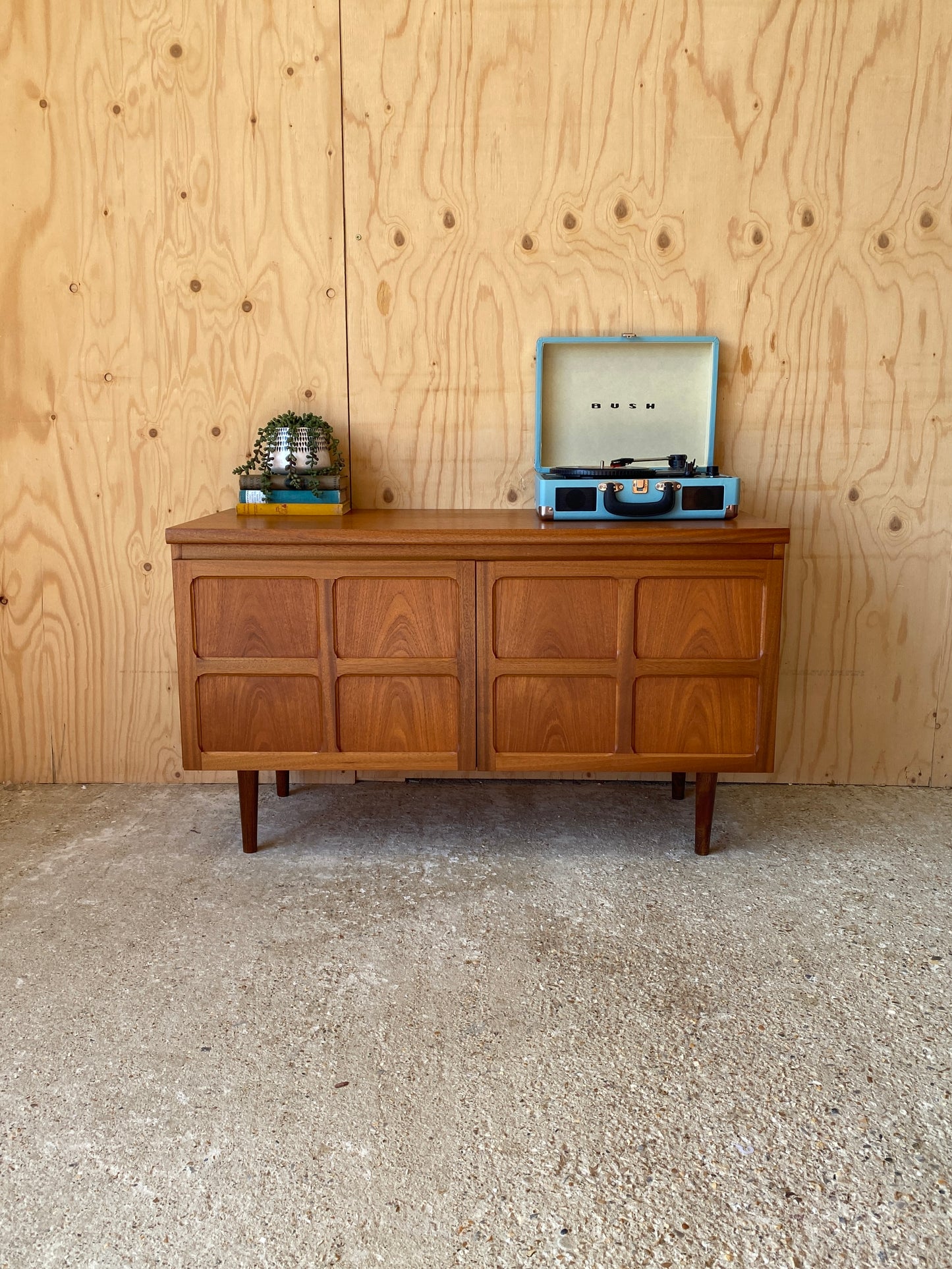 Retro Vintage Mid Century Sideboard by British makers Nathan Furniture