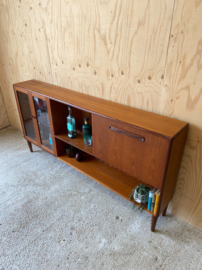 Retro GPlan Fresco Drinks Cabinet with Pull Down Drinks Bar