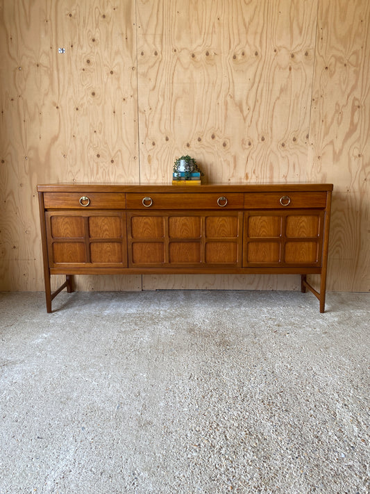 Mid Century Nathan Squares Sideboard