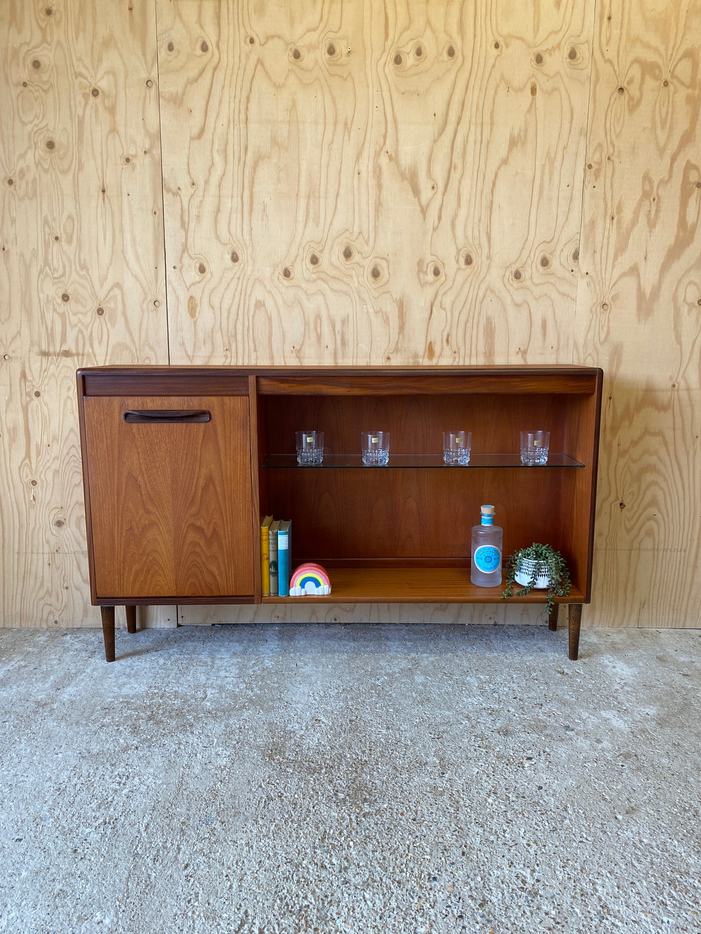 Retro GPlan Fresco Drinks Cabinet